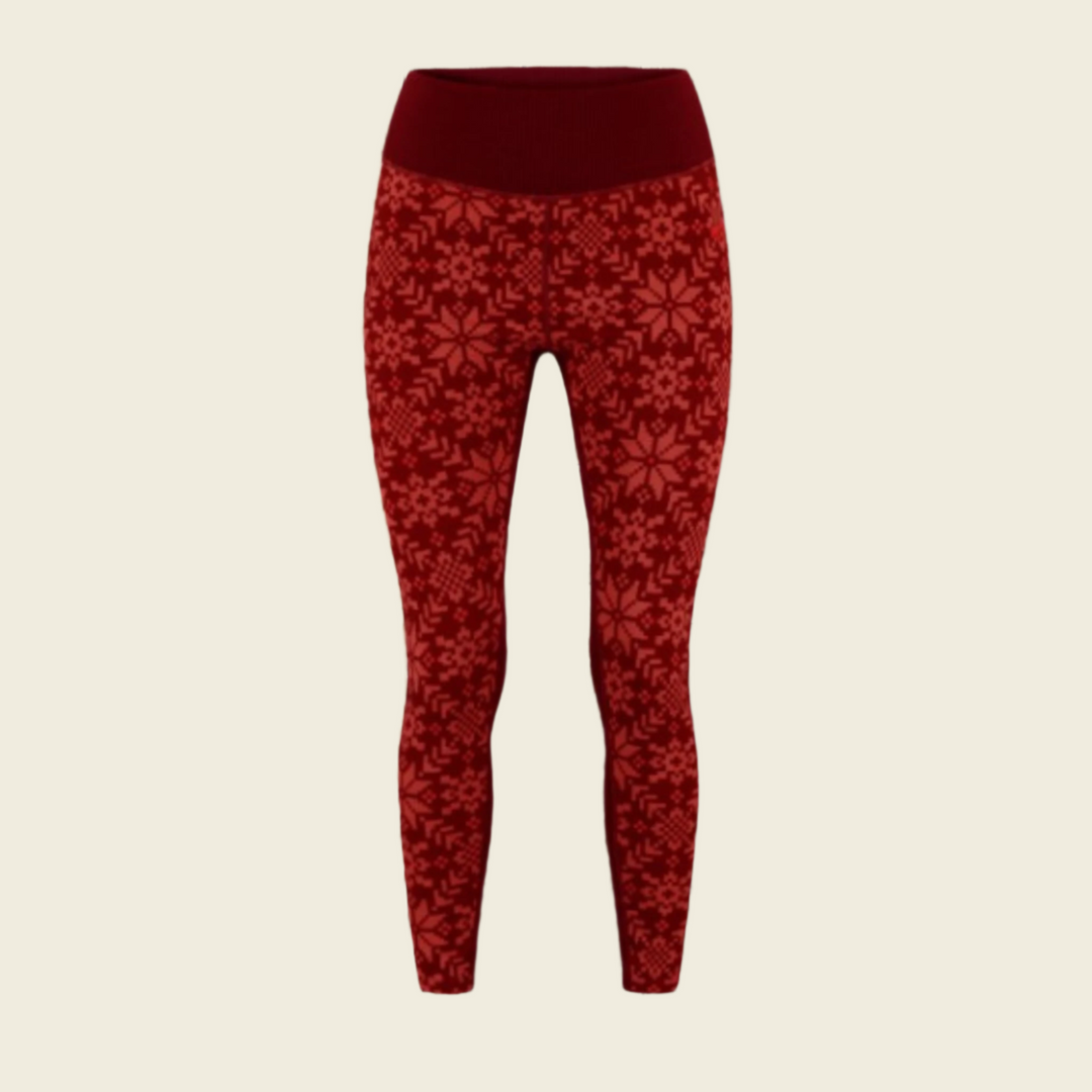 Kari Traa Edith Pants Burgundy red