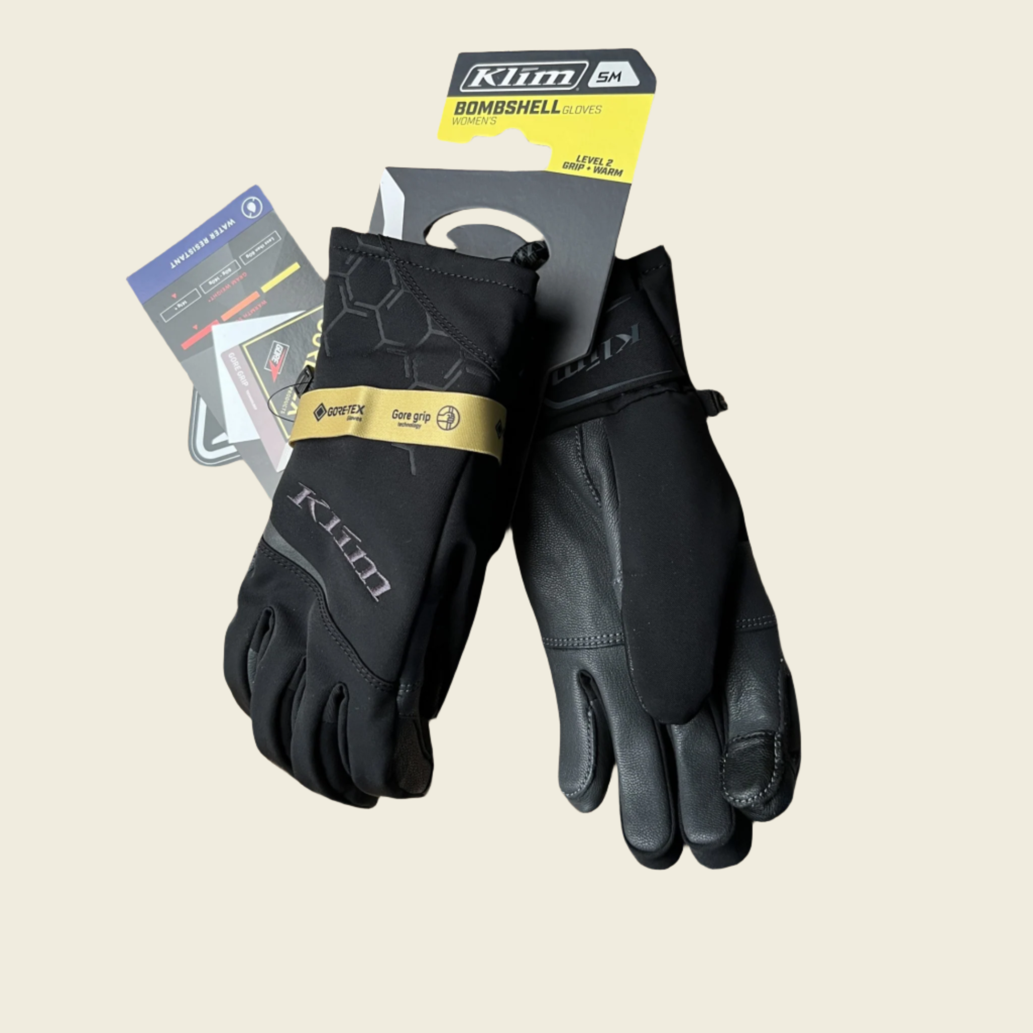 Klim Bombshell Glove Black Asphalt