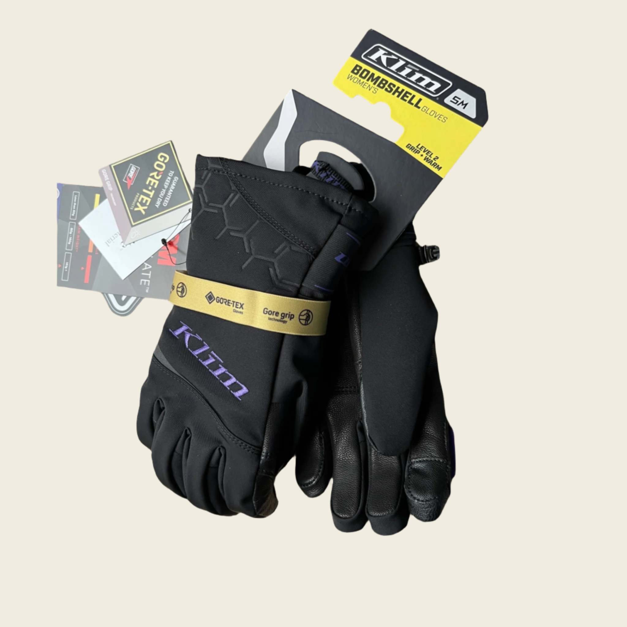 Klim Bombshell Glove Black Heliotrope