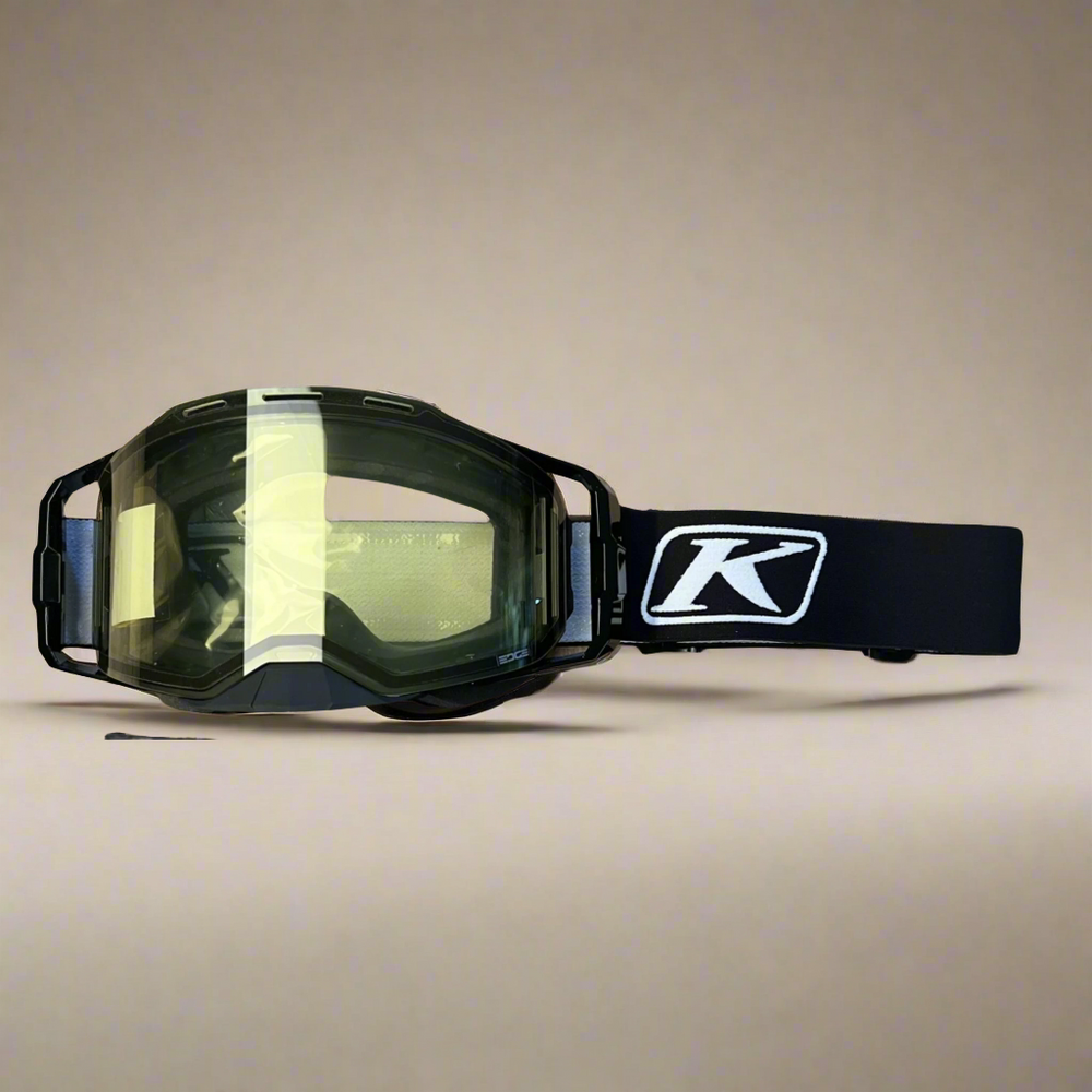 Klim Edge Goggle Focus Asphalt Light yellow Tint