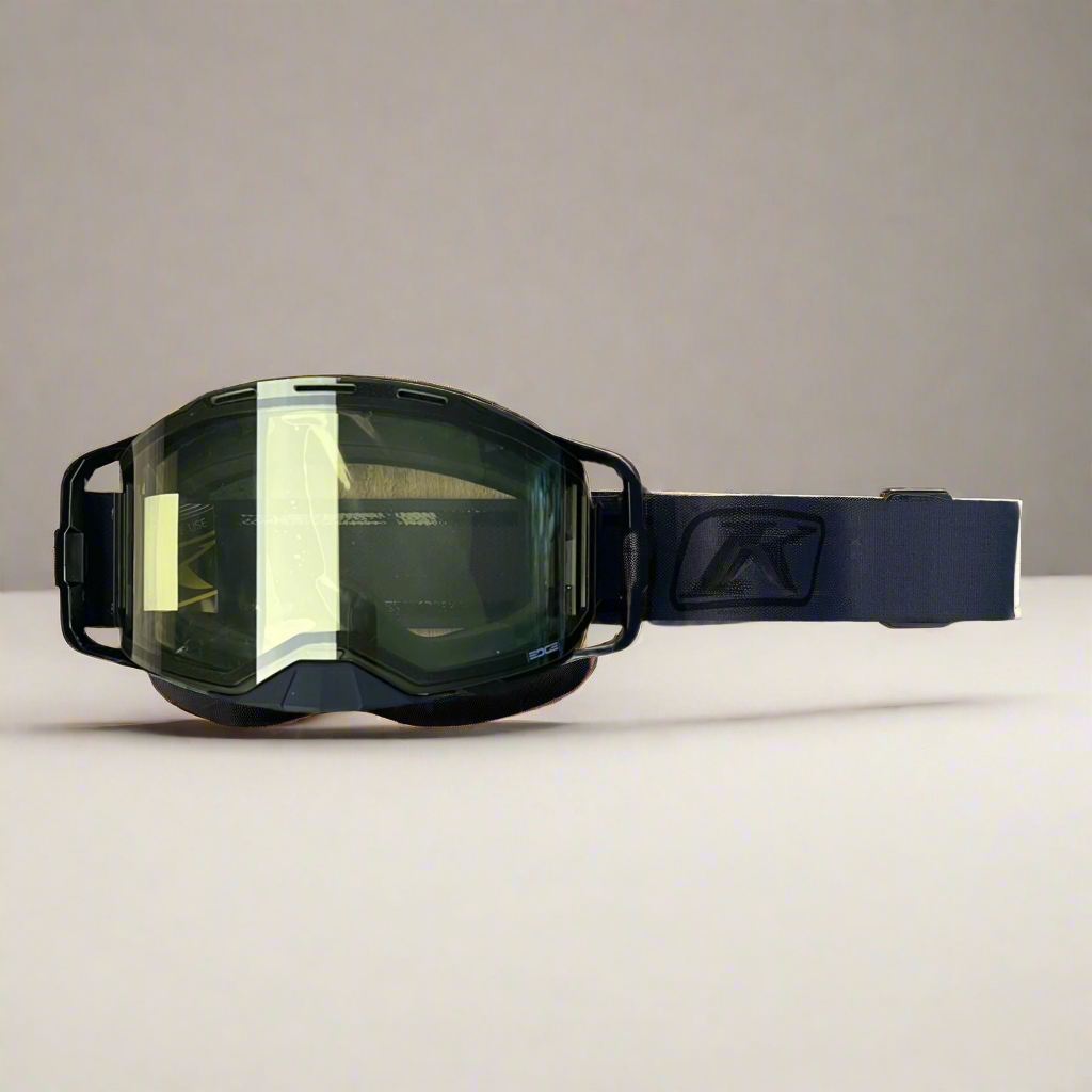 Klim Edge Goggle Focus Black Light Yellow Tint