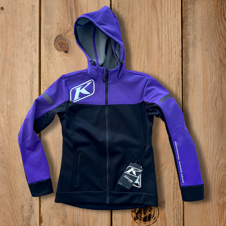 Klim Evolution Hoodie Black Heliotrope