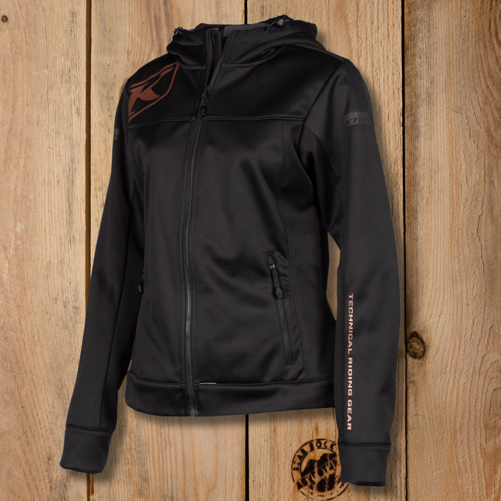 Klim Evolution Hoodie Black Rose Gold