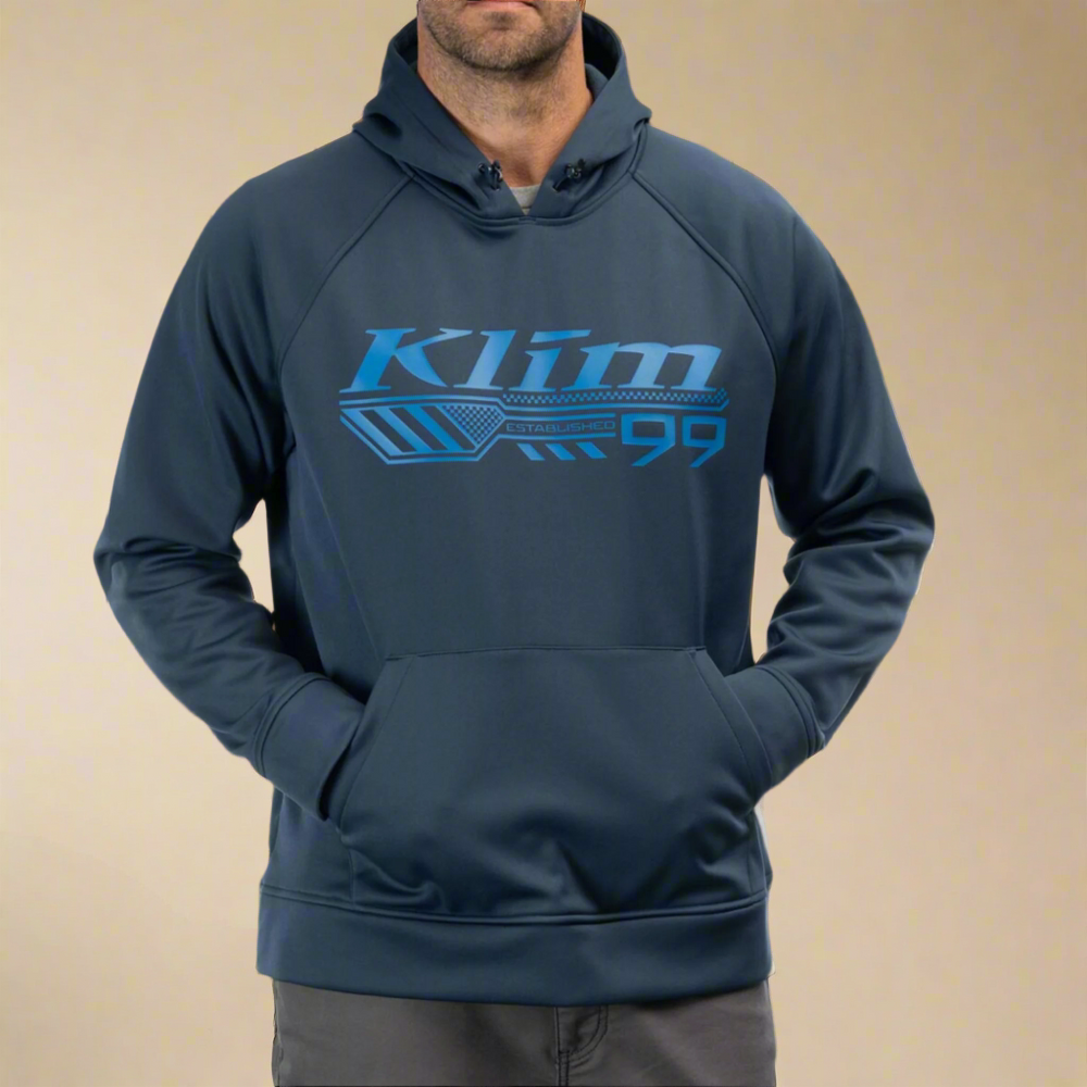 Klim Foundation Pullover Hoodie Dress Blues Imperial Blue