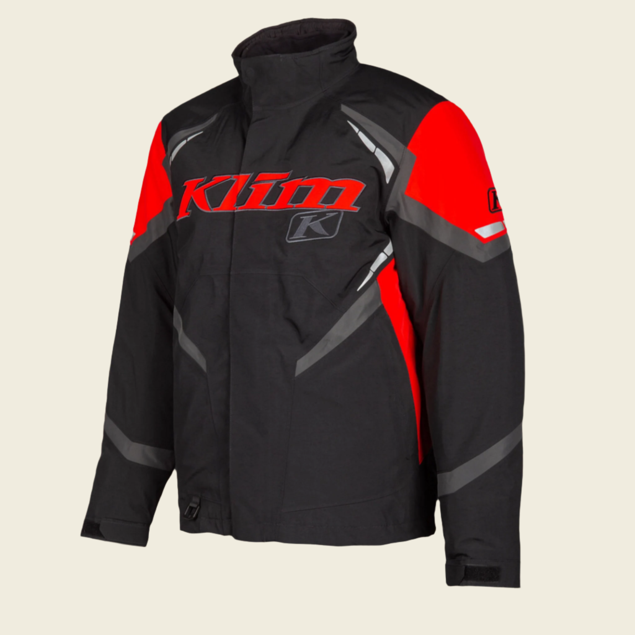 Klim Keweenaw Jacket 2024 Black High Risk Red