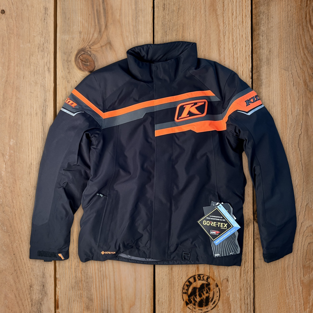 Klim Klimate Jacket Black Strike Orange