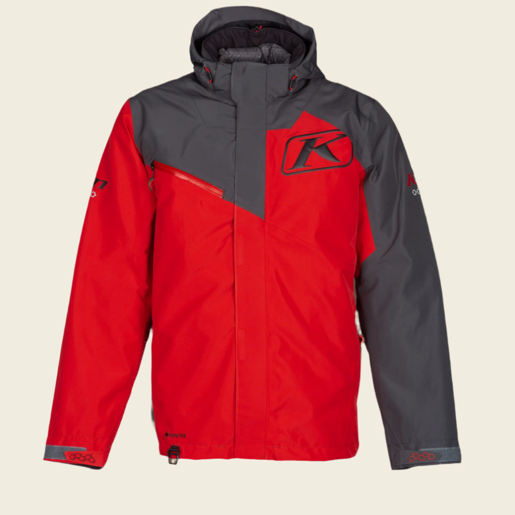 Klim Kompound Jacket in High Risk Red
