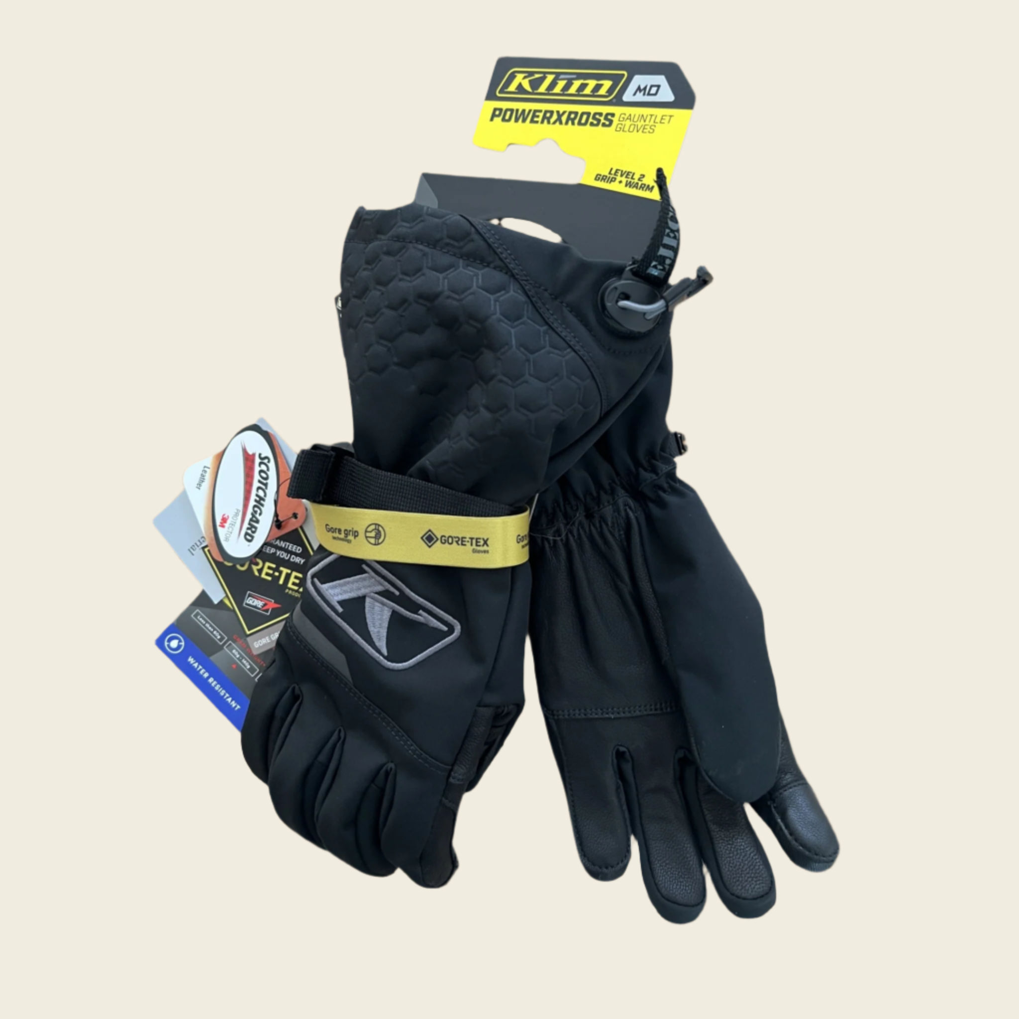 Klim Powerxross Gauntlet Glove Black castlerock