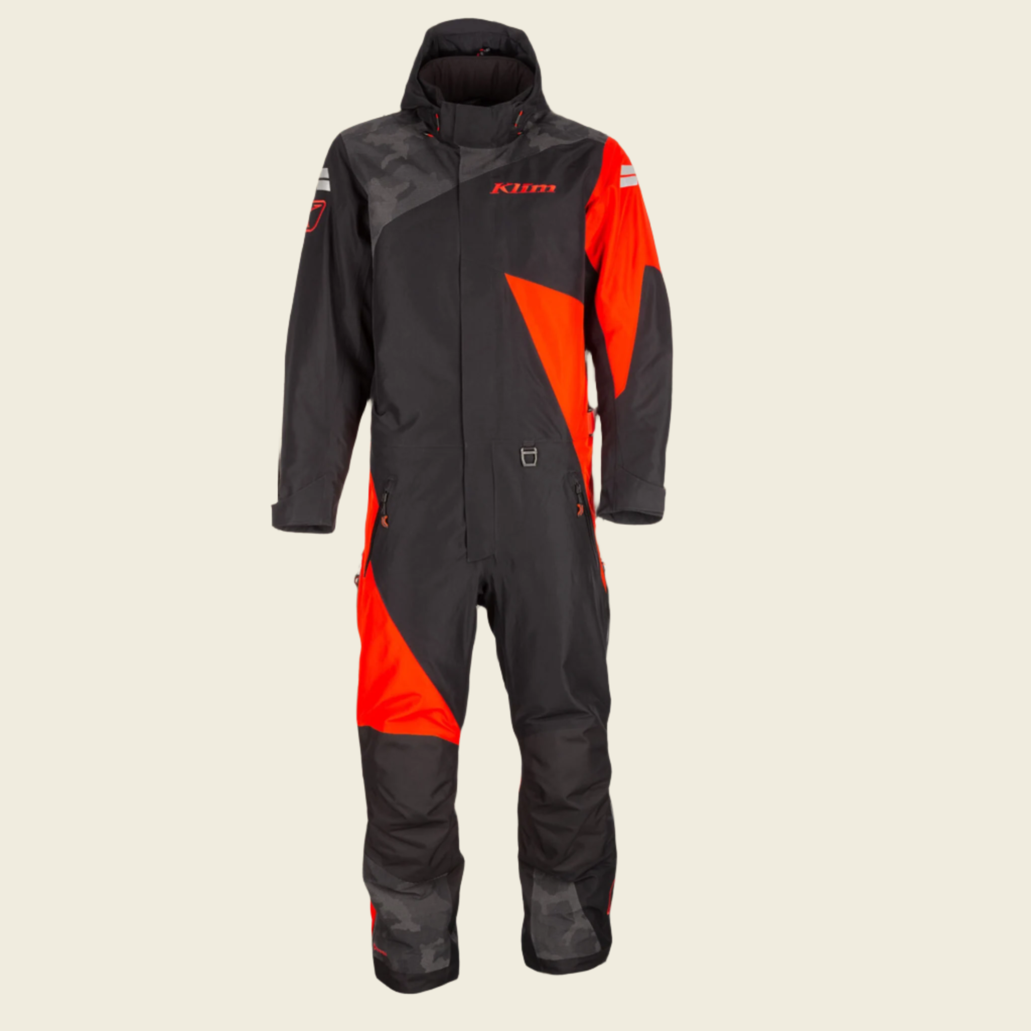 Klim Railslide One Piece 2024 Black Fiery Red