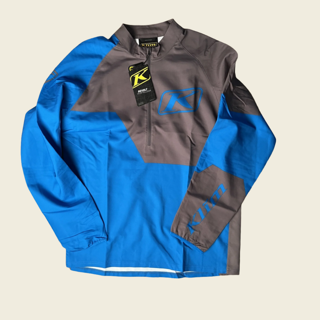 Klim Revolt 1-4 Zip Pullover Electric Blue