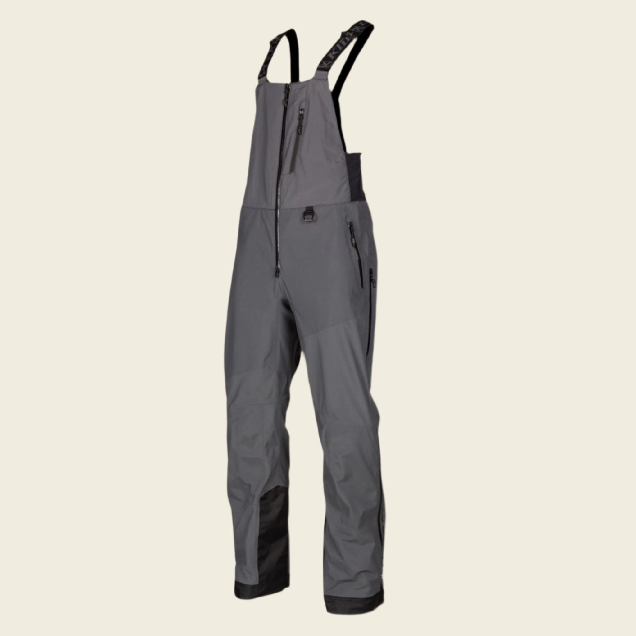 Klim Storm Bib in Asphalt Black