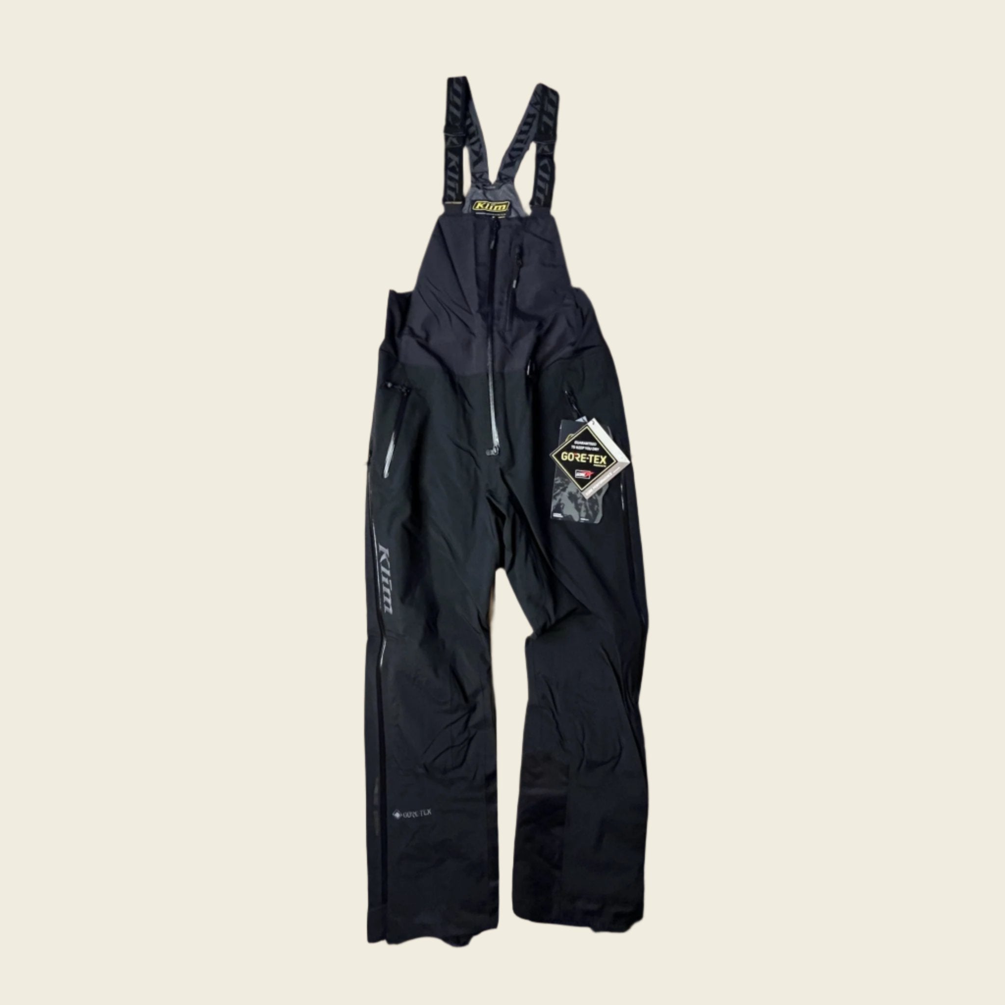 Klim Storm Bib in Black - Asphalt