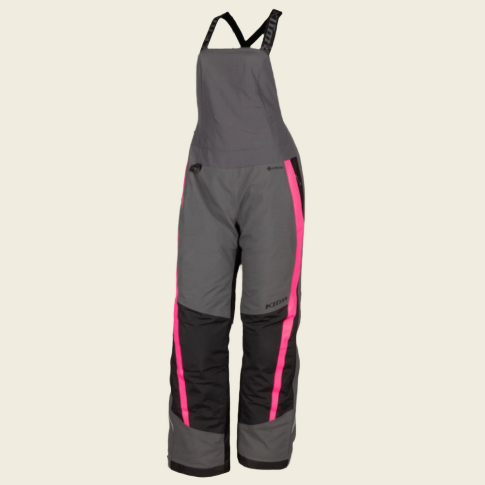 Klim Strata Bib Asphalt Knockout Pink