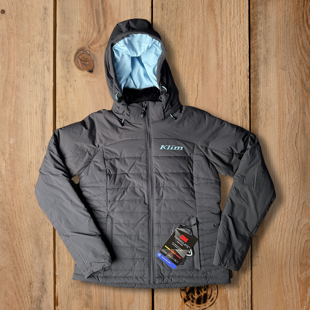 Klim Waverly Jacket Asphalt Crystal Blue