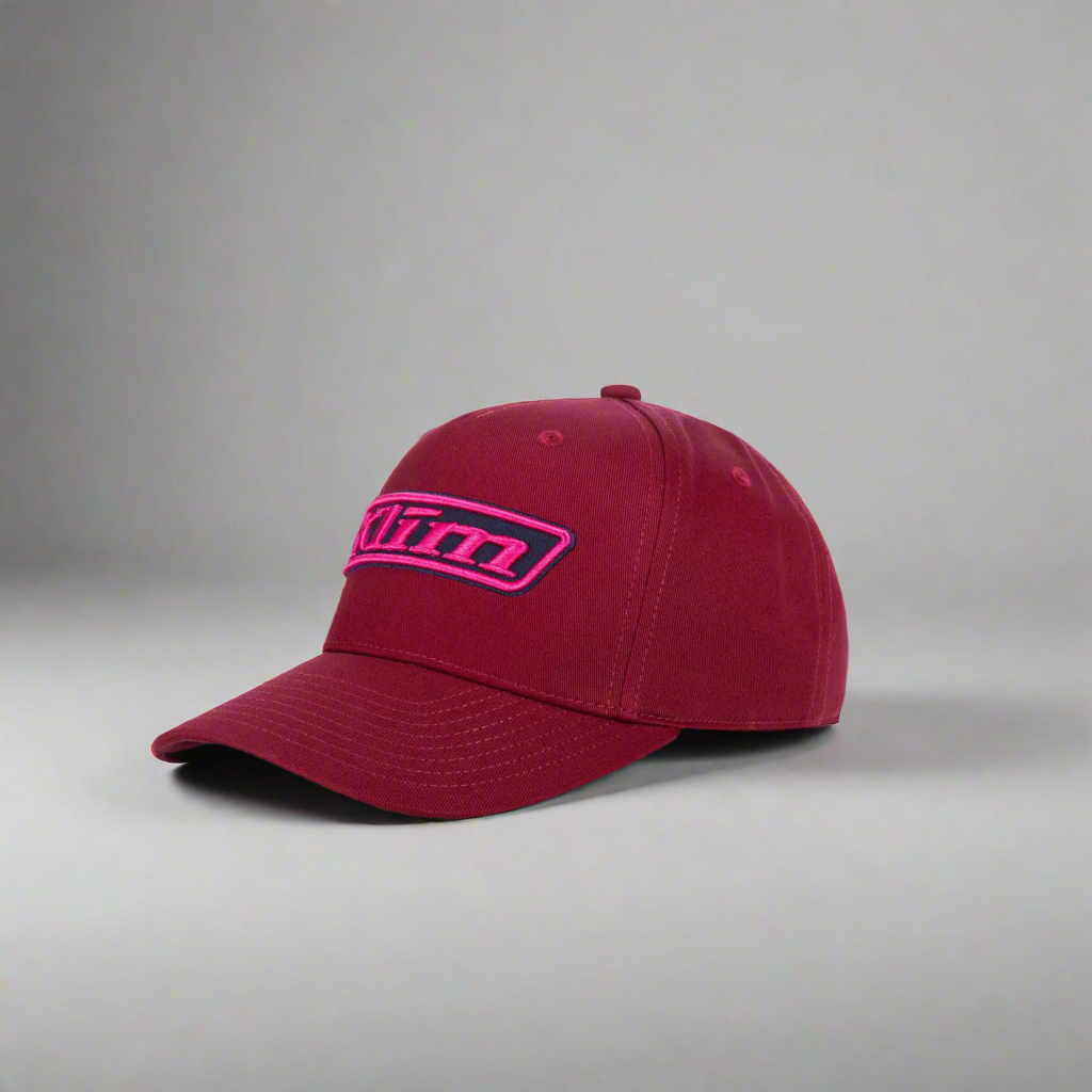 Klim Corp Hat 2024 Cabernet Punchpink