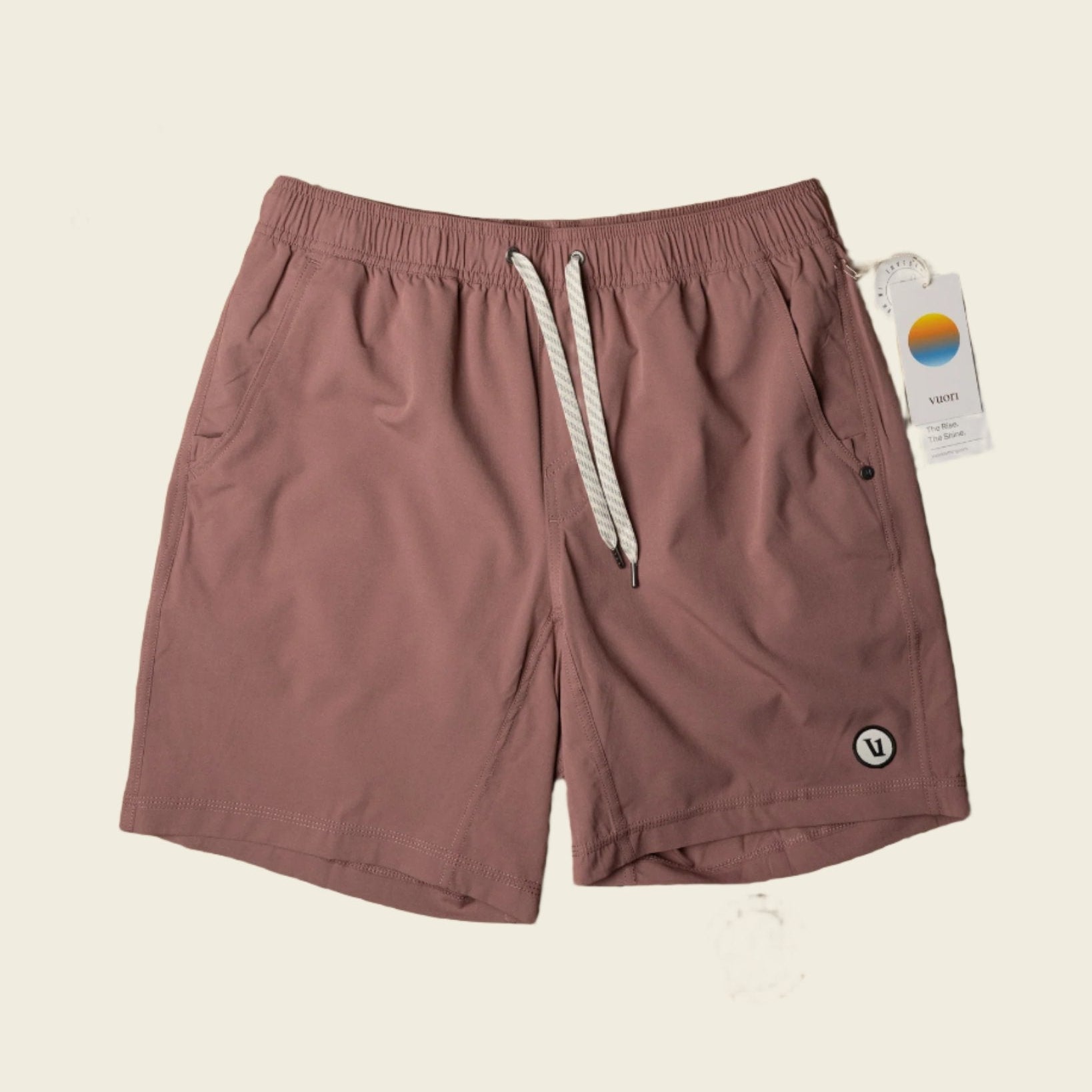 Vuori Men's Kore Short 7.5" Marsala