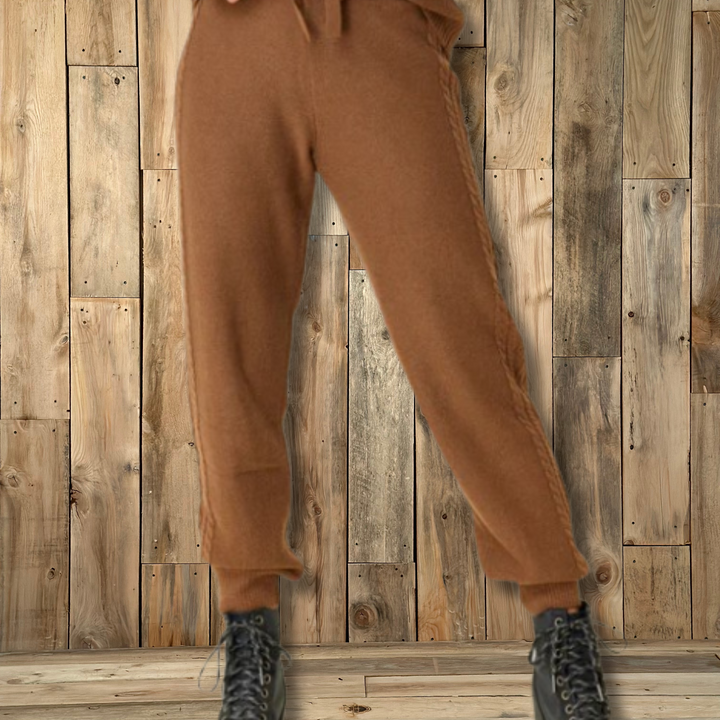 Krimson Klover Chalet Cashmere Blend Jogger Vicuna