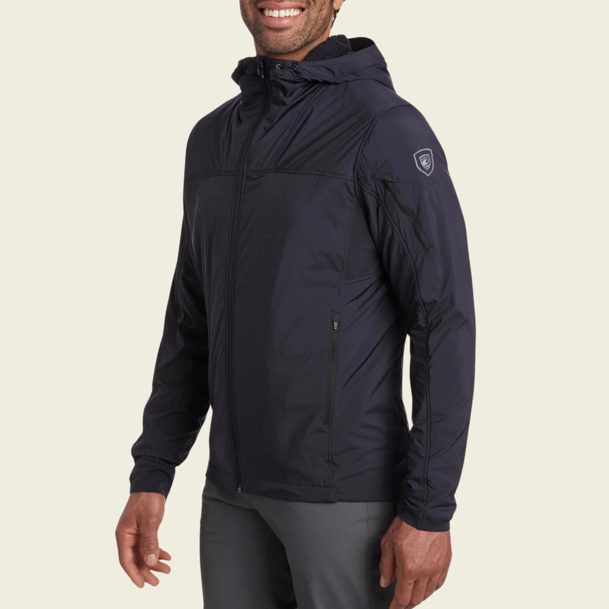 Kuhl The One Hoody | Raven Side Model