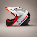 LS2 Gate Helmet Red White Black Glossy
