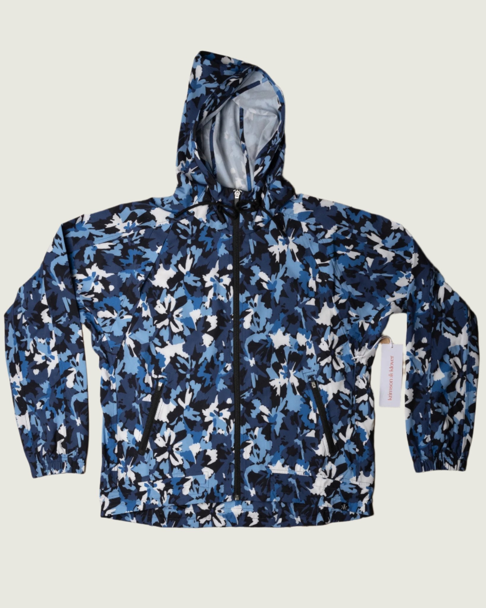 Krimson Klover Lena Jacket Floral S Blue