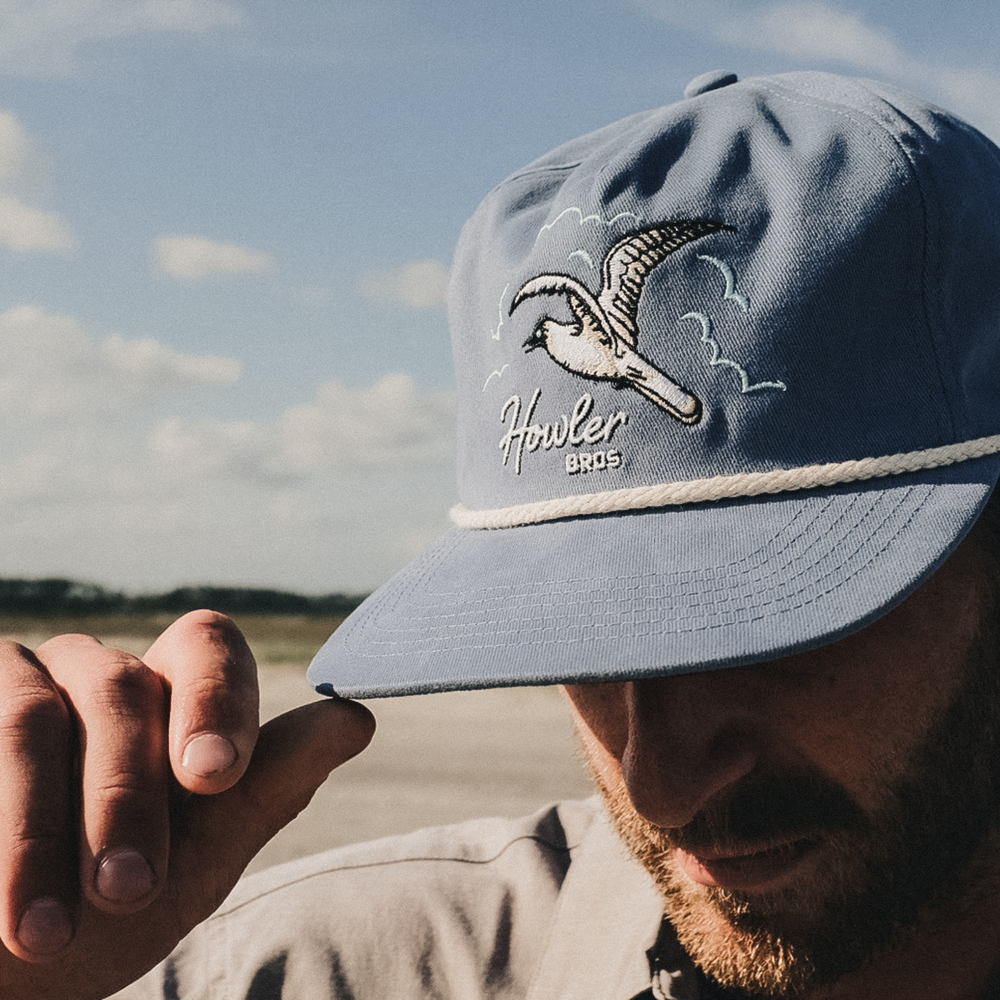 Howler Bros Seagulls Unstructured Hat Slate