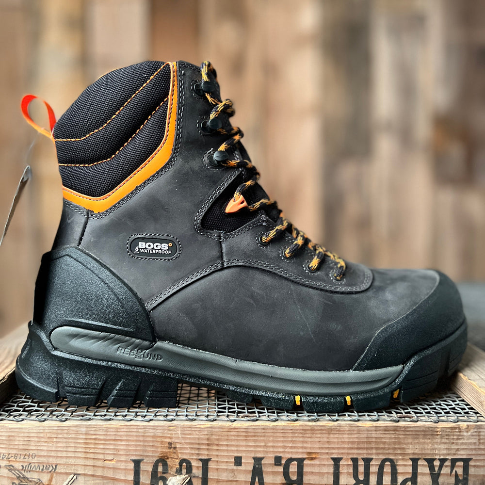 Bogs M's Bedrock 8" CT Blk Multi