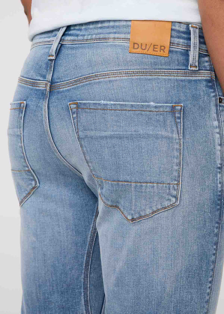 Duer Performance Denim+ Straight | Stone Wash