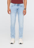 Duer Men's Performance Denim Relaxed Taper Jeans in Desert Stone Blue
