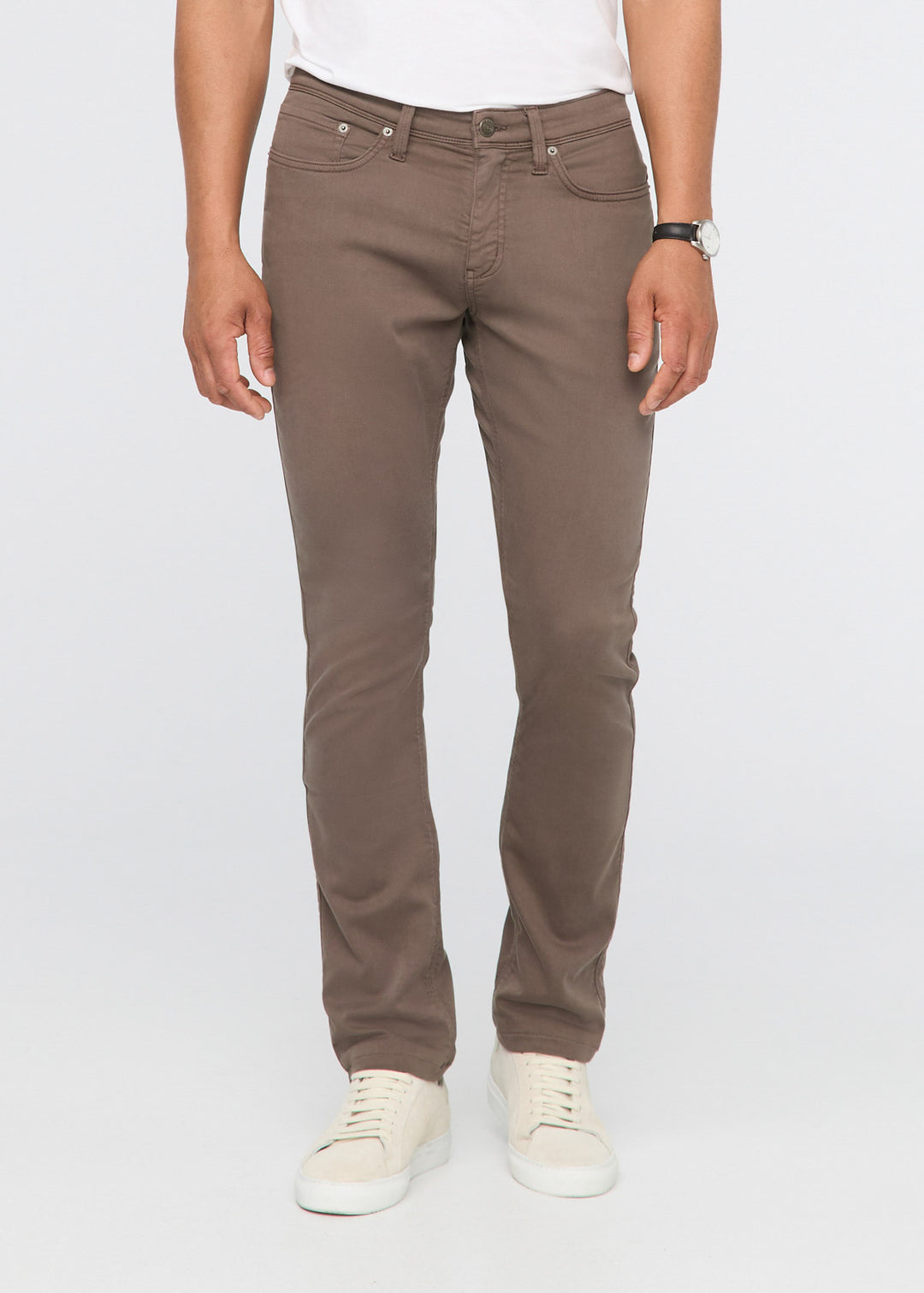 DUER Men's No Sweat Relaxed Taper Pant - Canteen