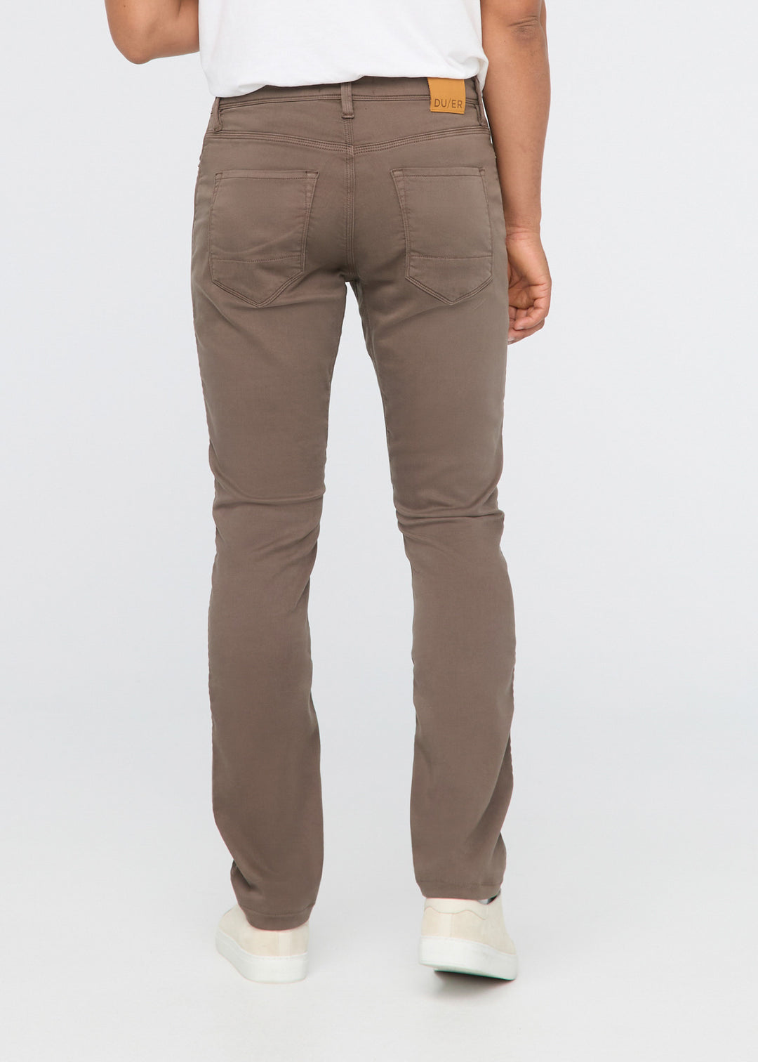 DUER Men's No Sweat Relaxed Taper Pant - Canteen