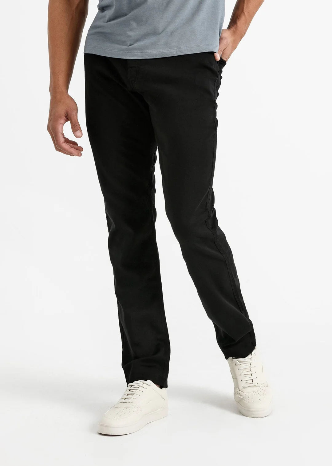 DUER Men's No Sweat Relaxed Taper Pant - Black