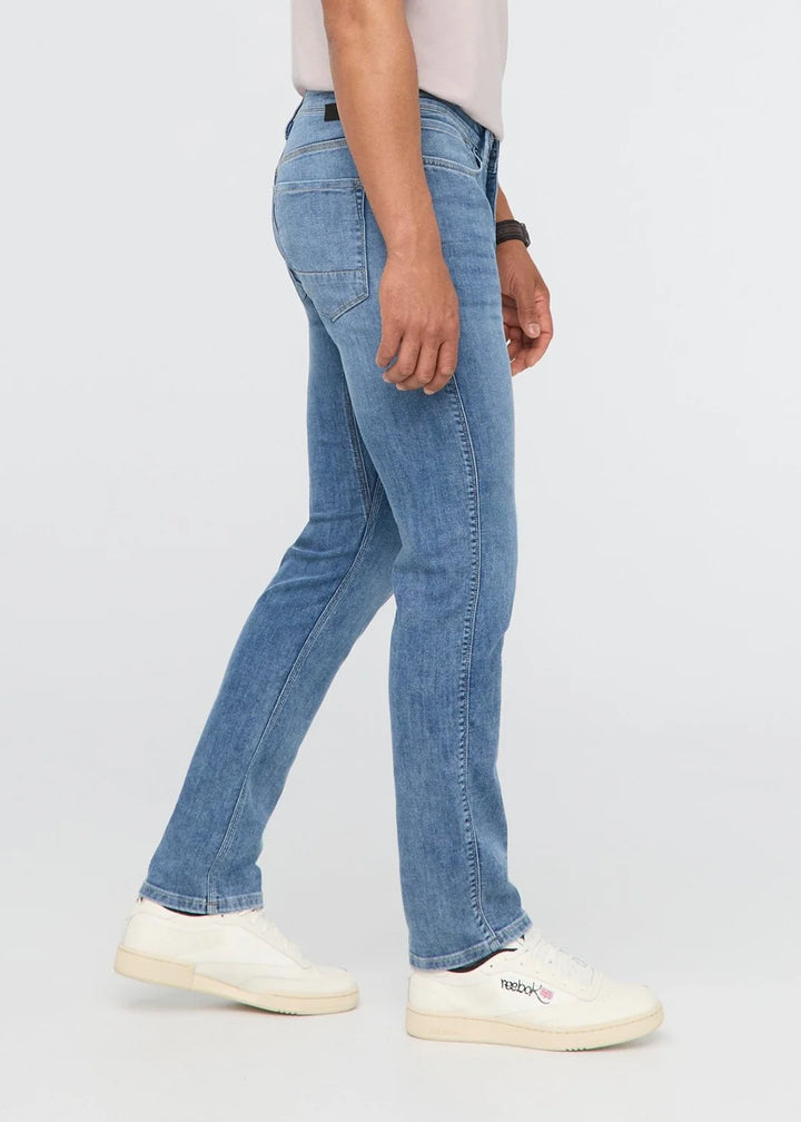Duer Performance Denim Lite Slim Straight | Slate Indigo