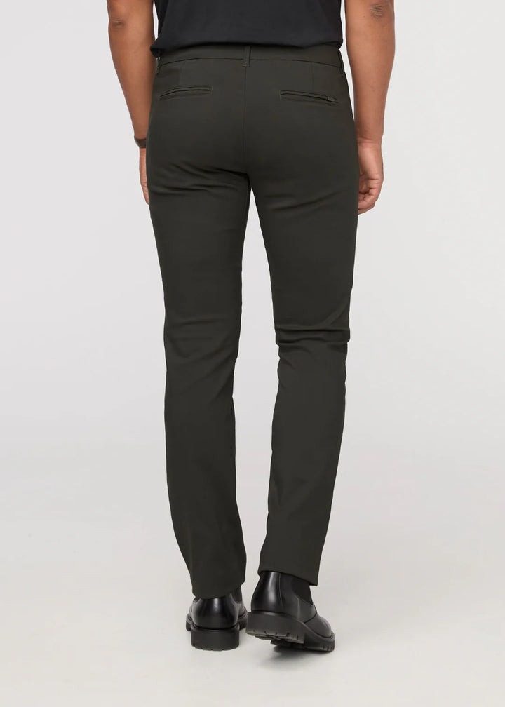 Duer NuStretch Relaxed Taper Trouser | Evergreen
