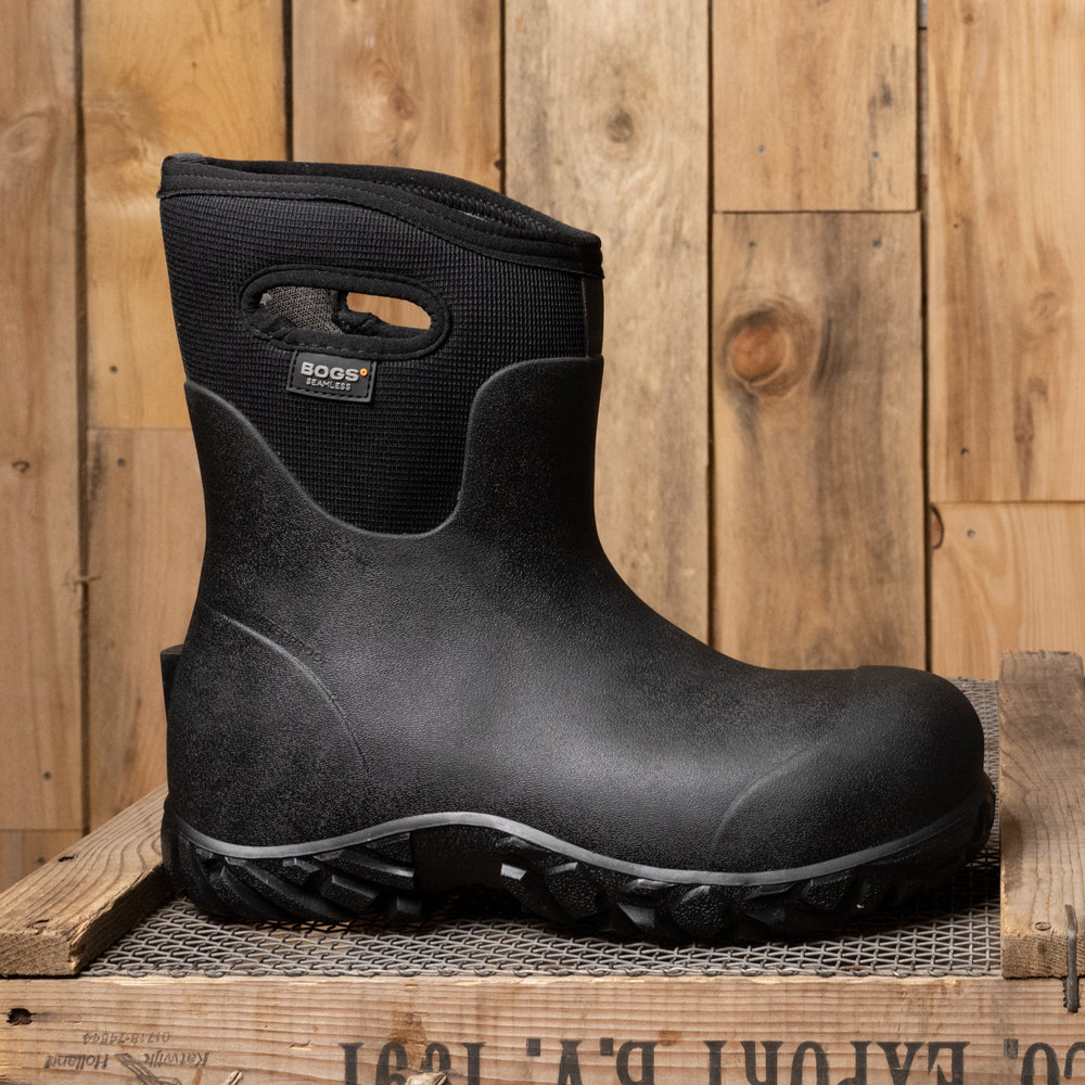 Bogs Men's Workman Mid Ct Black