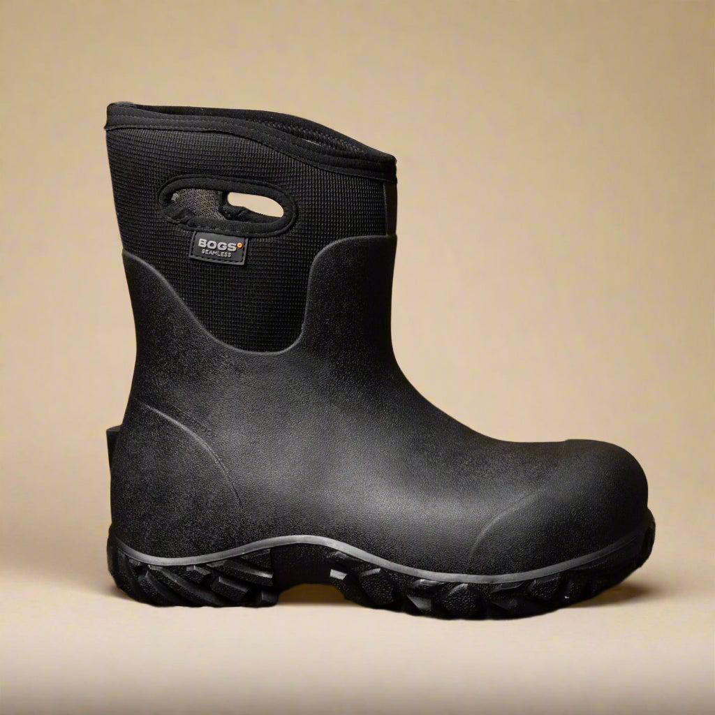 Bogs Men's Workman Mid Comp Toe | Black
