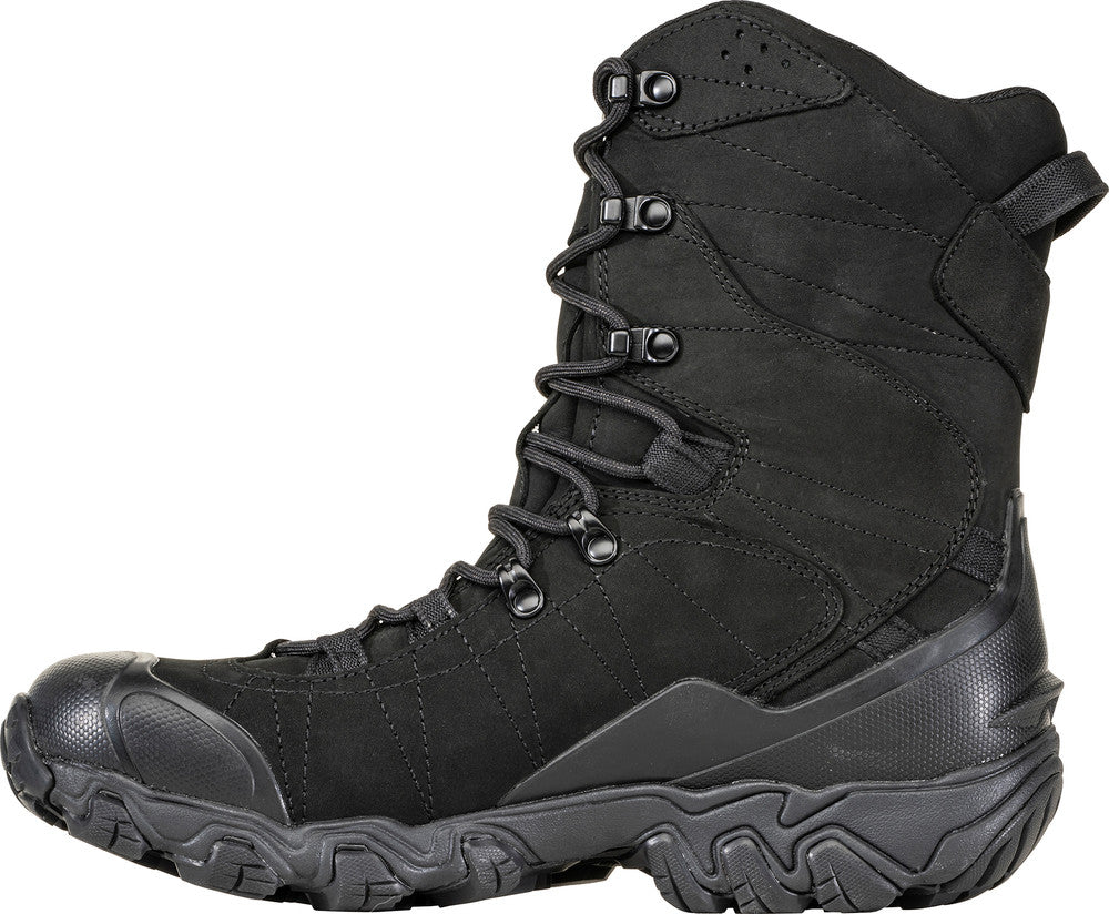 Oboz Men's Bridger 10" Insulated Waterproof Boot - Black Sea