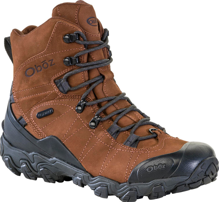 8" Oboz Men's Bridger Insulated Boot Bark