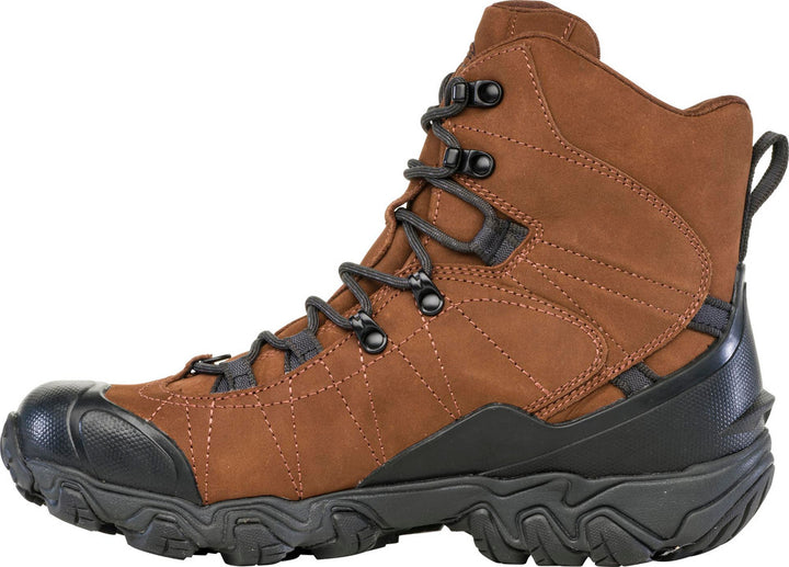 8" Oboz Men's Bridger Insulated Boot Bark