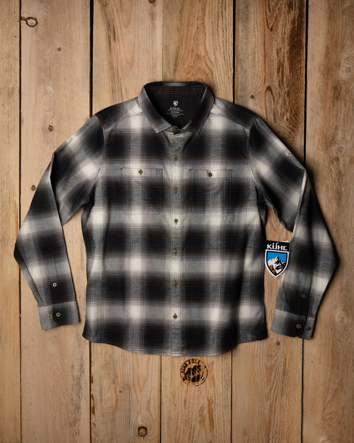 Kuhl M's Law Flannel LS Forged Iron