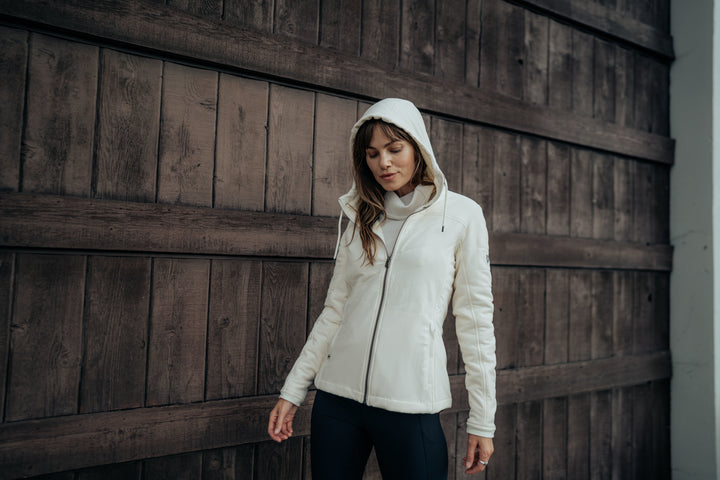 Kuhl Women's Aero Fleece Hoody Ivory 