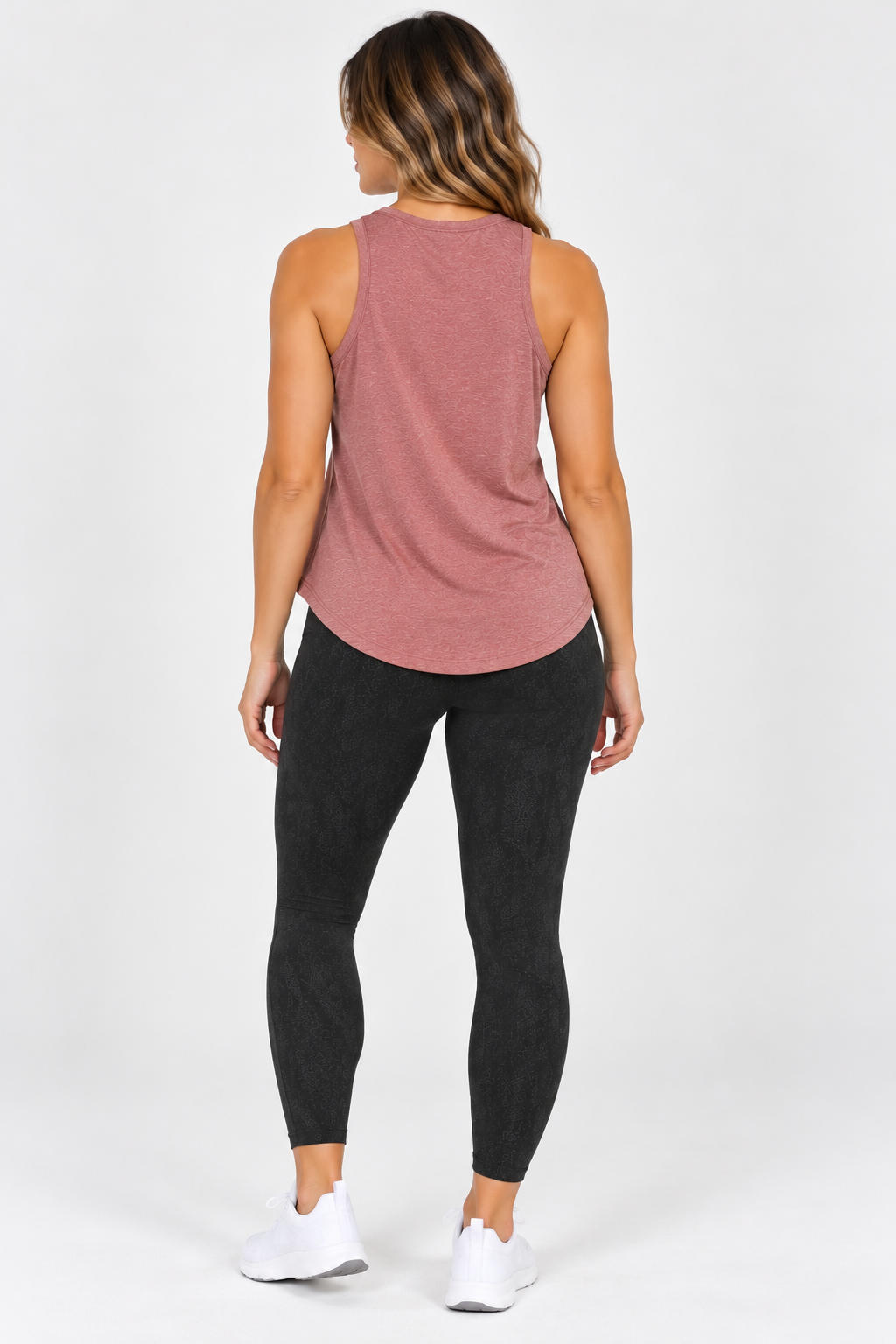 Tasc Nola Tank | Earth Red Heather