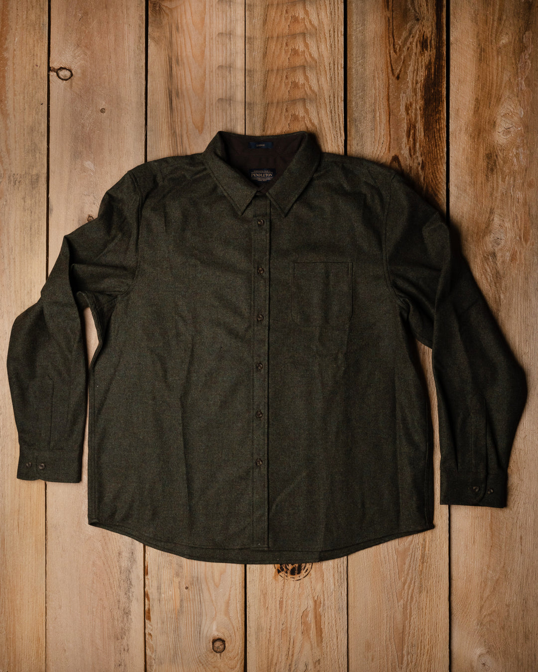 Pendleton Lodge Shirt Peat Moss Mix