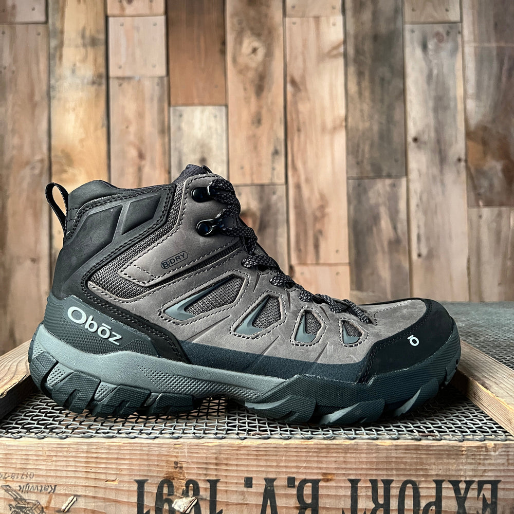 Oboz Men's Sawtooth X Mid Waterproof boot Charcoal