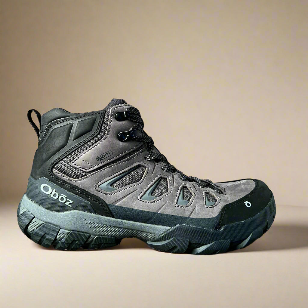 Oboz Men's Sawtooth X Mid Waterproof boot Charcoal
