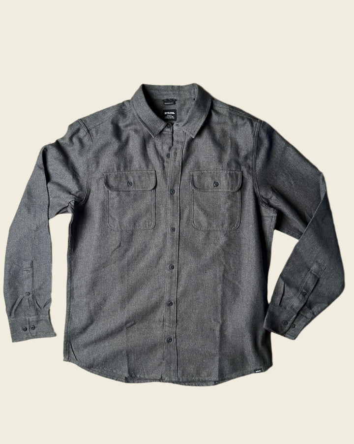 Prana Westbrook Flannel Flint Heather