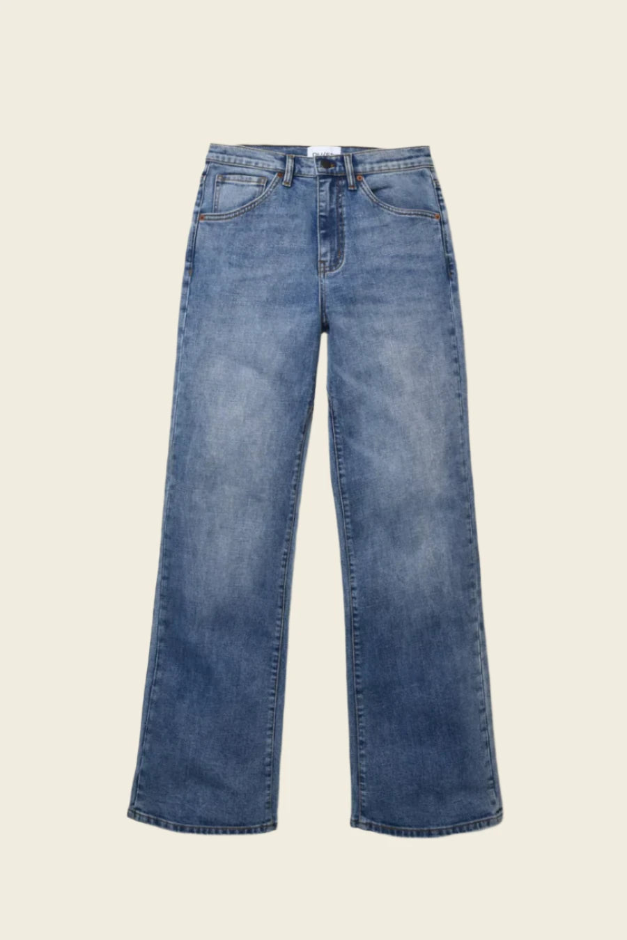 DUER Women's Midweight Performance Denim Wide Leg Vintage Blue