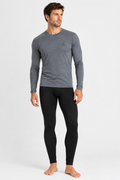 Tasc Men's Merino Fusion Base Layer Pant | Black