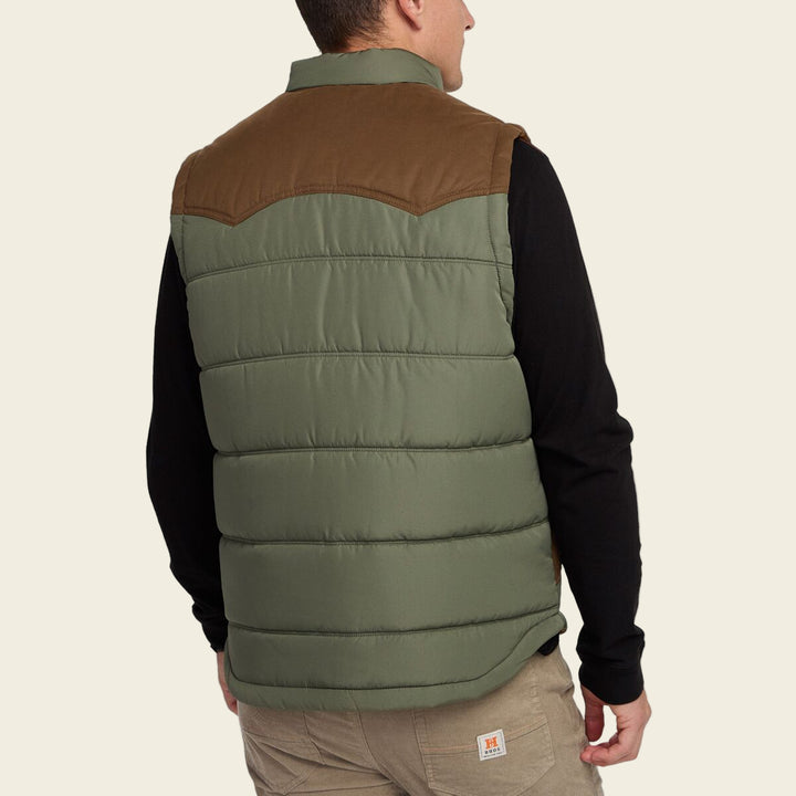 Howler Brothers Rounder Vest | Oregano / Cocoa