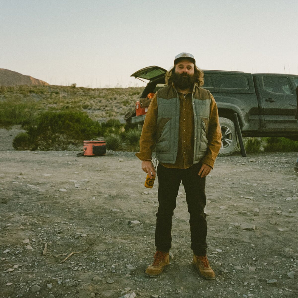 Howler Brothers Rounder Vest | Oregano / Cocoa