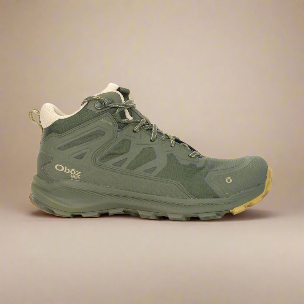 Oboz Men's Katabatic Mid B-Dry Waterproof Evergreen